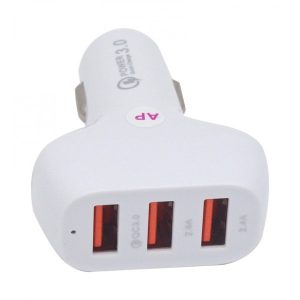 شارژر فندکی 3 پورت الدینیو مدل LDO-333