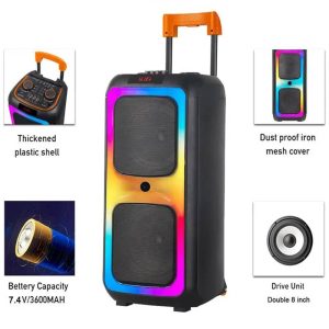 اسپیکر بلوتوثی چمدانی ایکس پی مدل XP M1212m